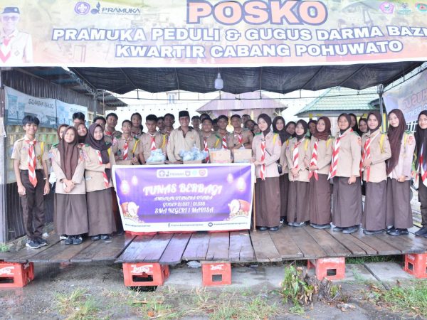 Ambalan Otanaha–Otahia Smansamar Gelar Tunas Berbagi, Tebar Kepedulian di Bulan Ramadan